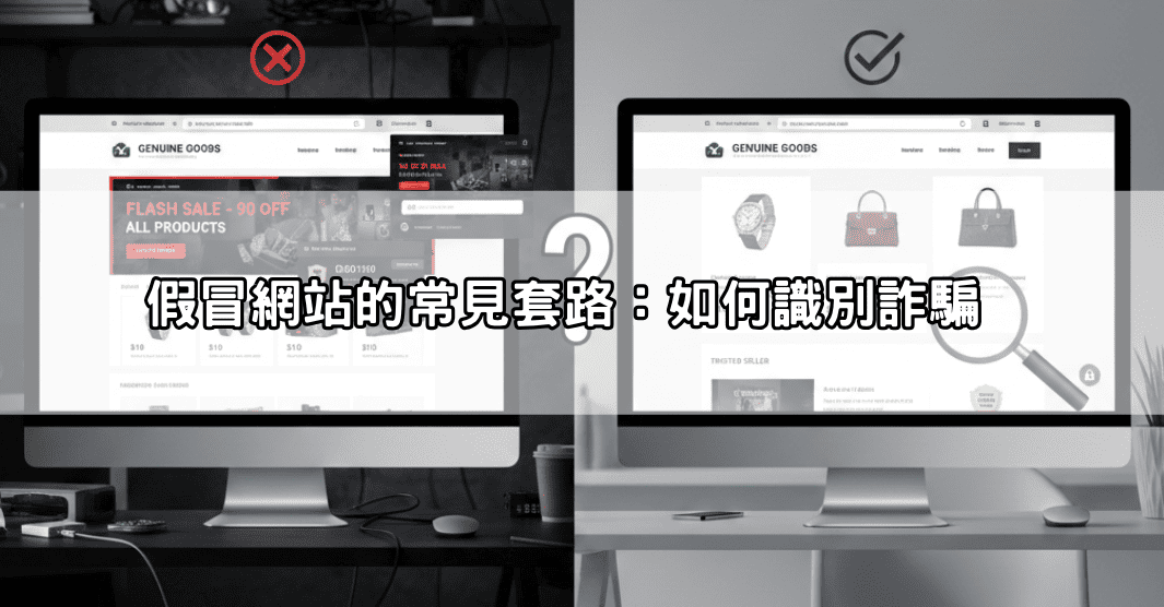 假冒網站的常見套路:如何識別詐騙
