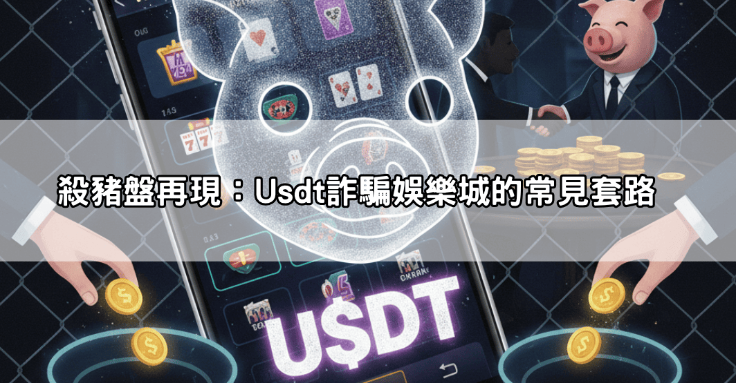 殺豬盤再現:Usdt 詐騙娛樂城的常見套路